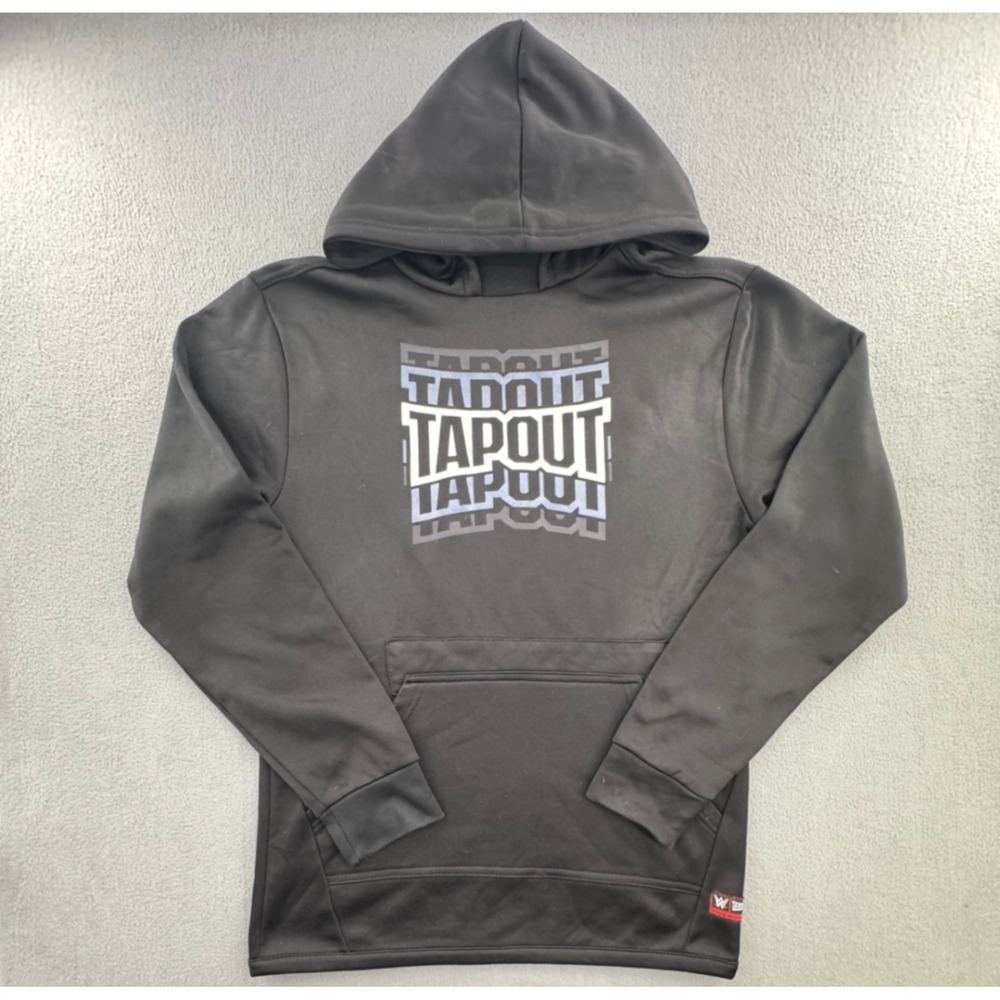 Tapout WWE Hoodie Boys XL 18/20 Graphic Performance Sweatshirt Wrestling Sports